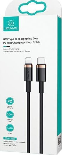 Kabllo Usb Usamus, 1.2m, e zezë