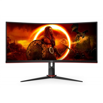 Monitor AOC Gaming CU34G2XP/BK, 34", WQHD, 180Hz, i zi