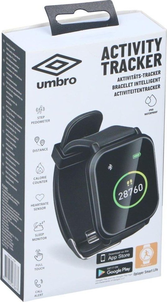 Byzylyk inteligjent Umbro Monitoring Band, ekran 1.3", IP67, i zi 4