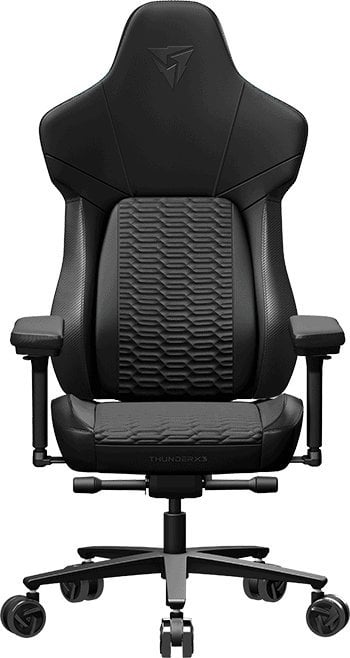 Karrige gaming ThunderX3 CORE RACER, ergonomike, me mbështetje lumbare, e zezë