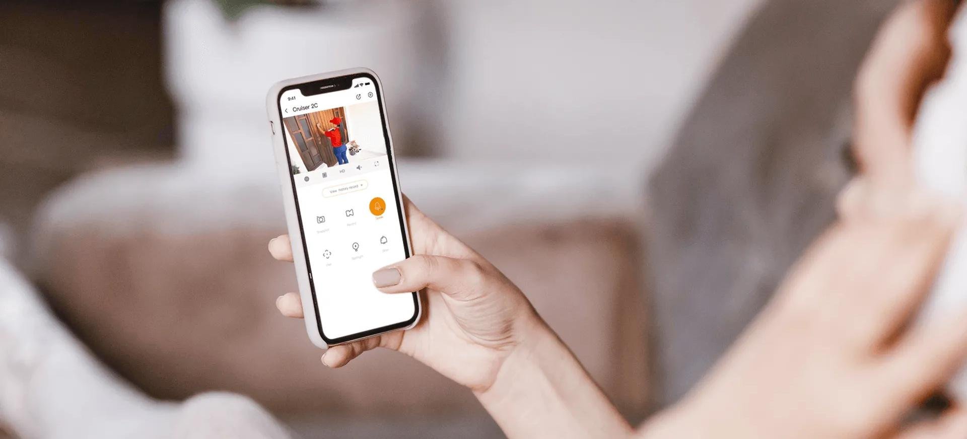 Kamerë sigurie IMOU Cruiser 2C, 5MP 3K, WiFi, 3.6mm, e bardhë