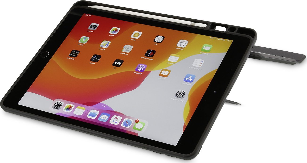 Tastierë me mbrojtëse LMP ProtectCase për iPad 10.2 7–9 Gen, lidhje Bluetooth, layout CH, e zezë