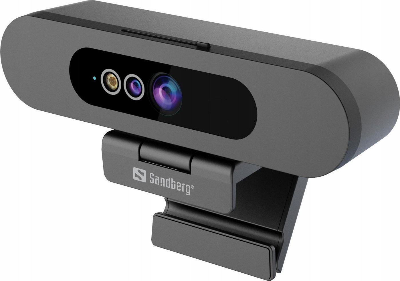 Kamerë web Sandberg Face-ID Webcam 2, Full HD 1080p, mikrofon stereo, e zezë