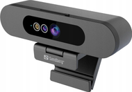 Веб-камера Sandberg Face-ID Webcam 2, Full HD 1080p, стерео микрофон, црна