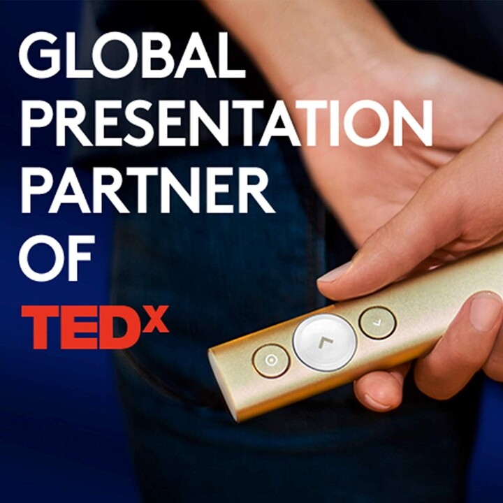 Prezantues Logitech Spotlight, i hirtë