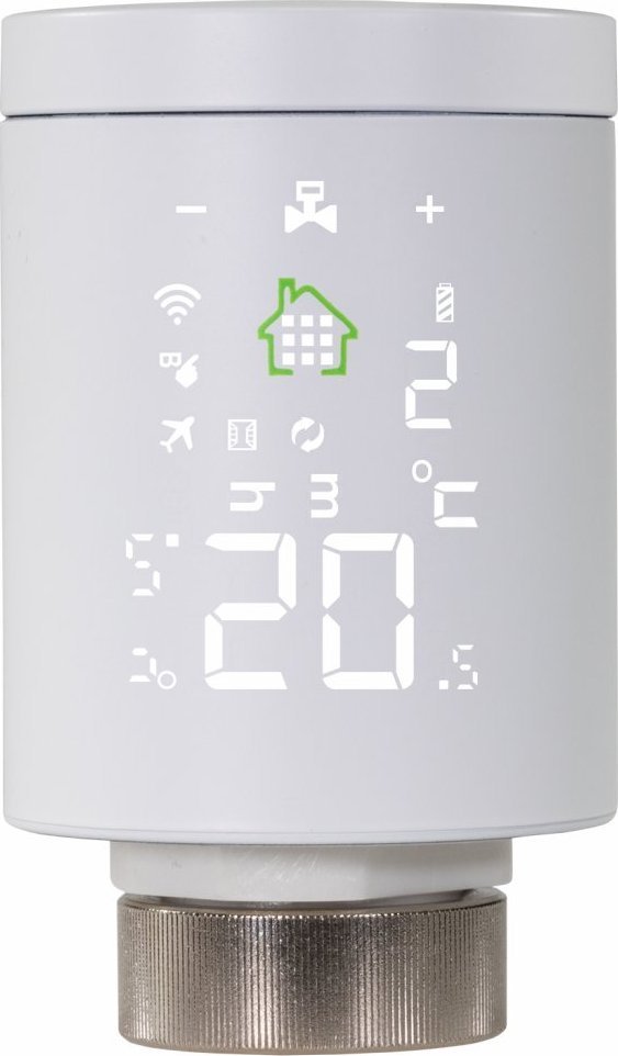 Set termostatik EVOLVEO Heat M30v2, 2 koka termostatike, gateway, i bardhë