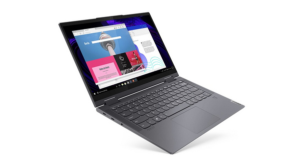 Laptop Lenovo Yoga 7 14ITL5, 14", Intel Core i5, 8GB RAM, 512GB SSD, Intel Iris Xe Graphics, gri