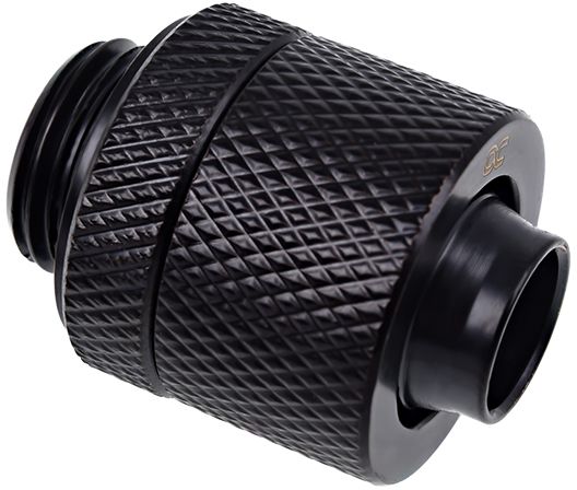Lidhës uji Alphacool 17226, G1/4", 13/10mm, i zi