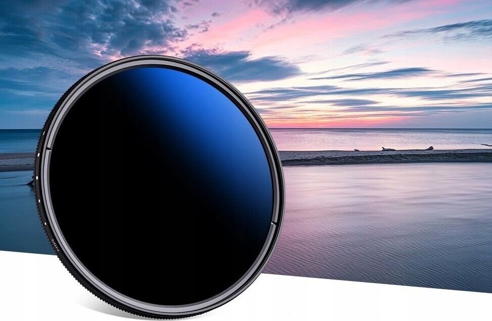 Filtër ND K&amp;F Concept KF ND2 ND2000, 62mm, variabël, gri i errët