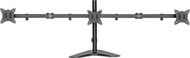 Mbajtëse tavoline për 3 monitorë LogiLink BP0174, 17"-27", e zezë
