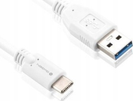 Kabllo USB në USB C Gogen, 1m, e bardhë
