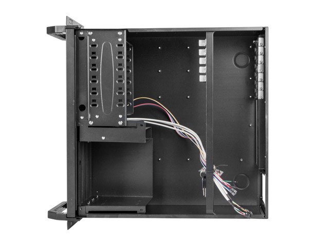 Kuti server rack ATX 450/08, 19", 4U, e zezë