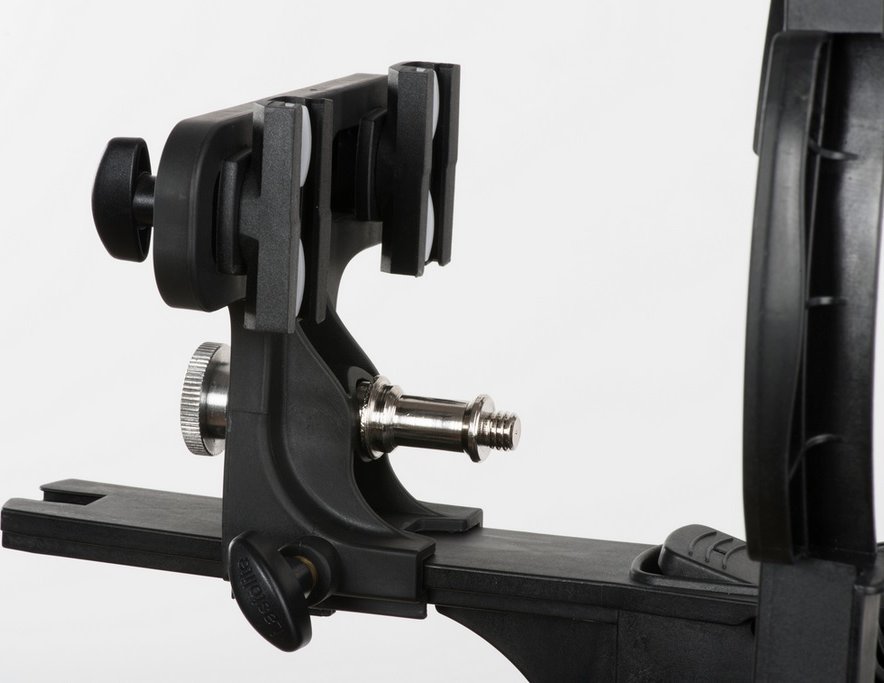 Mbajtës blici Manfrotto Ezybox Pro Speedlight Bracket, për 2 blicë, me mbajtës çadre