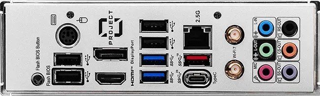 Pllakë amë MSI Z790 Project Zero 