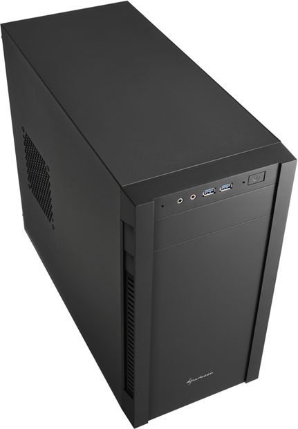 Kasë kompjuteri Sharkoon S1000, microATX, e zezë