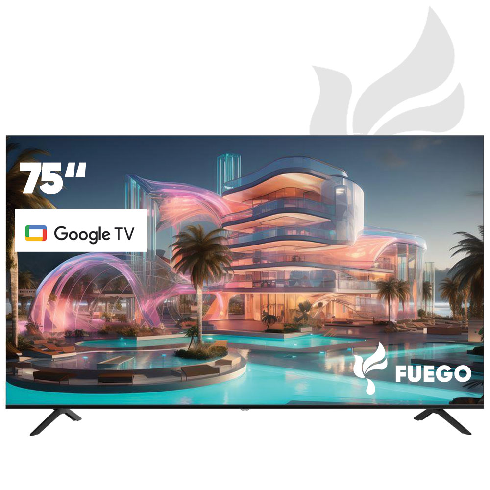 Televizor LED Fuego 75ELU720GTV, 75", 4K, Google TV, i zi