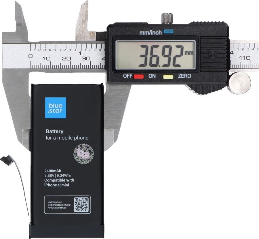 Bateri telefoni Blue Star HQ për iPhone 13 mini, 2406mAh