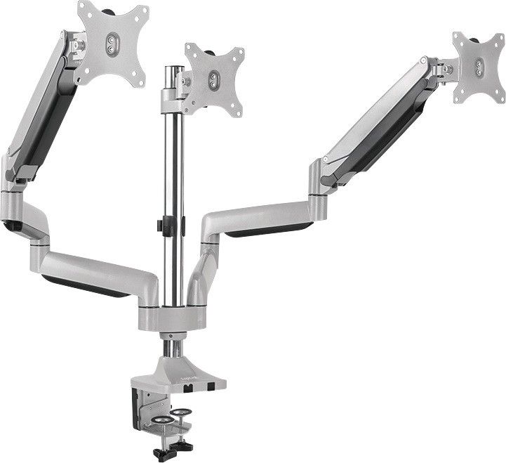 Stendë monitori LogiLink BP0052, 32", metalik, për tavolinë