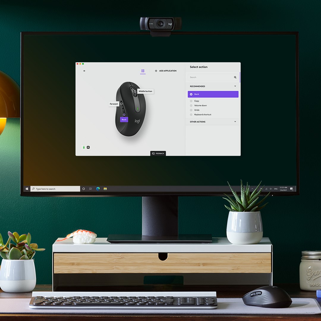 Maus Logitech Signature M650 L, 2000 DPI, i zi