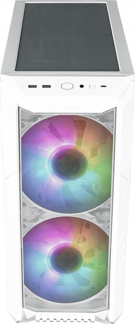 Kasë Cooler Master HAF 500 ARGB, e bardhë, Midi Tower
