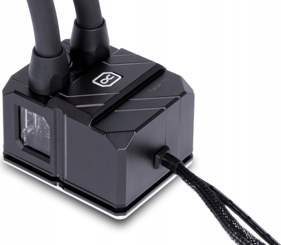 Ftohës uji për CPU Alphacool Eisbaer Pro HPE Aurora 360, radiator 360 mm, ARGB, i zi