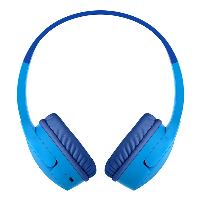 Kufje Belkin SoundForm Mini, Bluetooth, USB-C, të kaltra