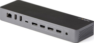 Stacion dokues StarTech.com USB C DK30C2HDPDUE, 2x 4K 60Hz ose 8K, 96W, gri