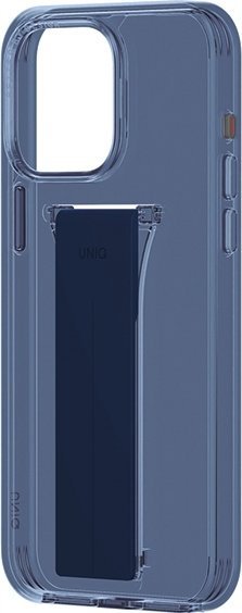 Kapak mbrojtës UNIQ Heldro Mount+ për iPhone 15 Pro Max, me stand, blu e errët