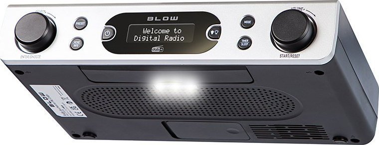 Radio kuzhine Blow RK2, FM DAB+, ekran LCD, argjend