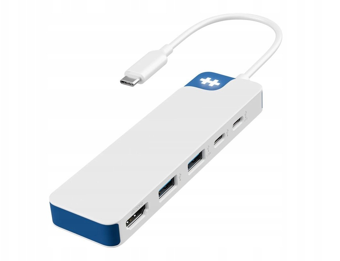 Hub USB C Targus HyperDrive Flex, HDMI, kompakt, blu midnight