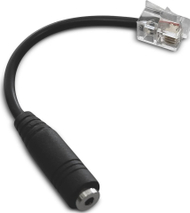 Аудио адаптер Sonoff AL010, Мини Џек во RJ9 RJ11, за сензори Sonoff, црн
