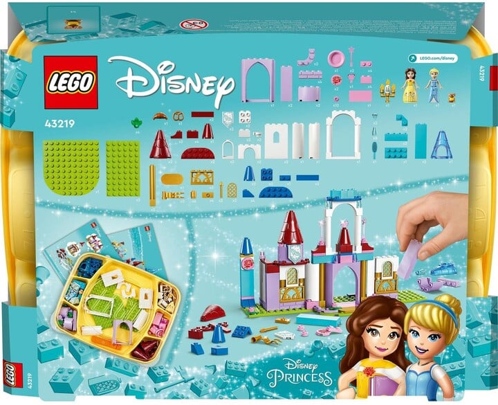 Set LEGO® I Disney princesss 43219 Disney princess creative castle, 140 pjesë
