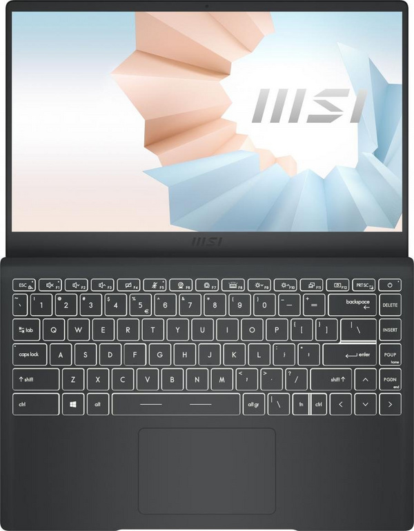 Laptop MSI Modern B11MOU-1005PL, 14", Full HD, Intel Core i5-1155G7, 8 GB RAM, 512 GB SSD, i zi