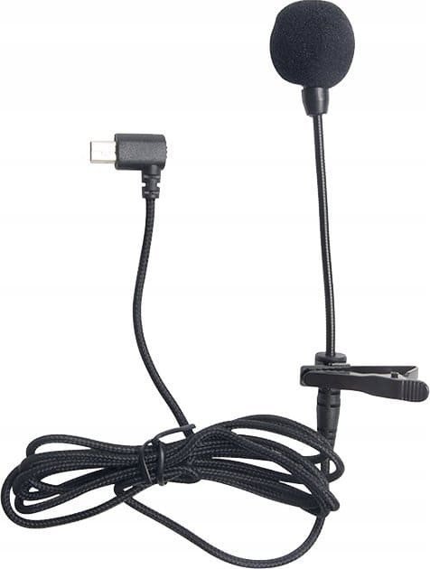 Mikrofon i jashtëm SJCAM, për kamera sportive SJ20 C200, me kabllo, i zi