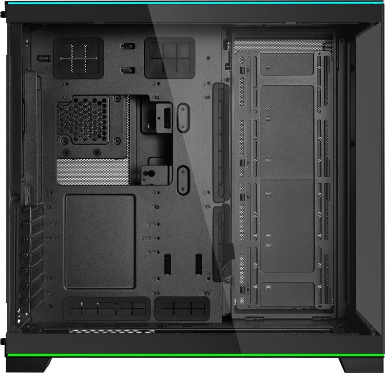 Куќиште за компјутер Lian Li O11 Dynamic EVO RGB, Црна, Midi Tower