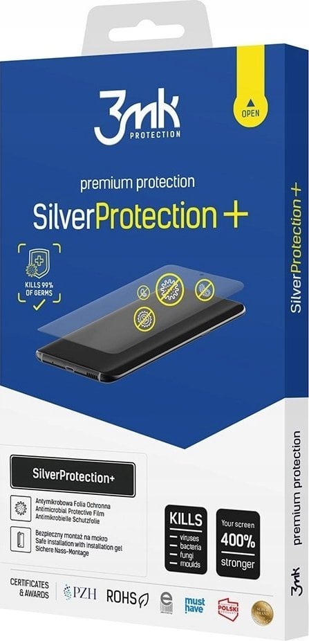 Folie mbrojtëse 3MK SilverProtection Plus për Samsung A35 A55 5G, e tejdukshme