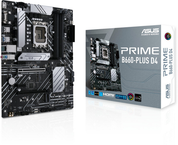 [OUTLET] Pllakë amë ASUS PRIME B660-PLUS D4 (DDR4) - Intel B660