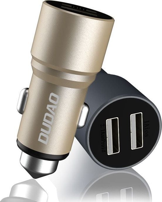 Karikues për makinë Dudao R5, 2x USB-A 3.1 A (55632-uniw)