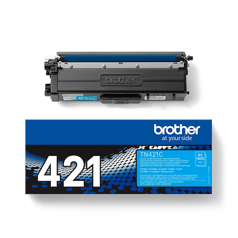 Toner Brother TN421C, cyan, kapacitet standard