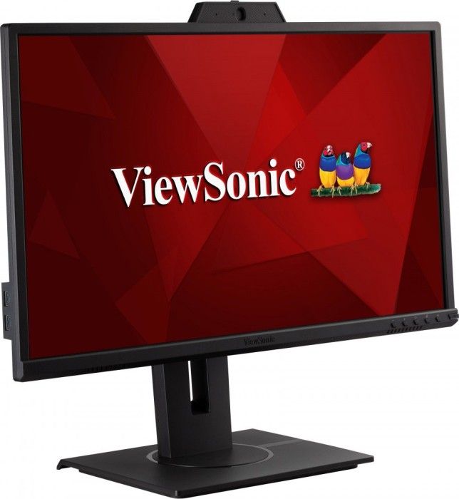 Monitor ViewSonic VG2440V, 24", Full HD IPS, me kamerë, i zi