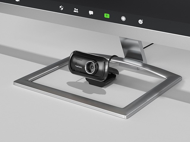 Kamera web Natec Lori, Full HD 1080p, USB, e zezë