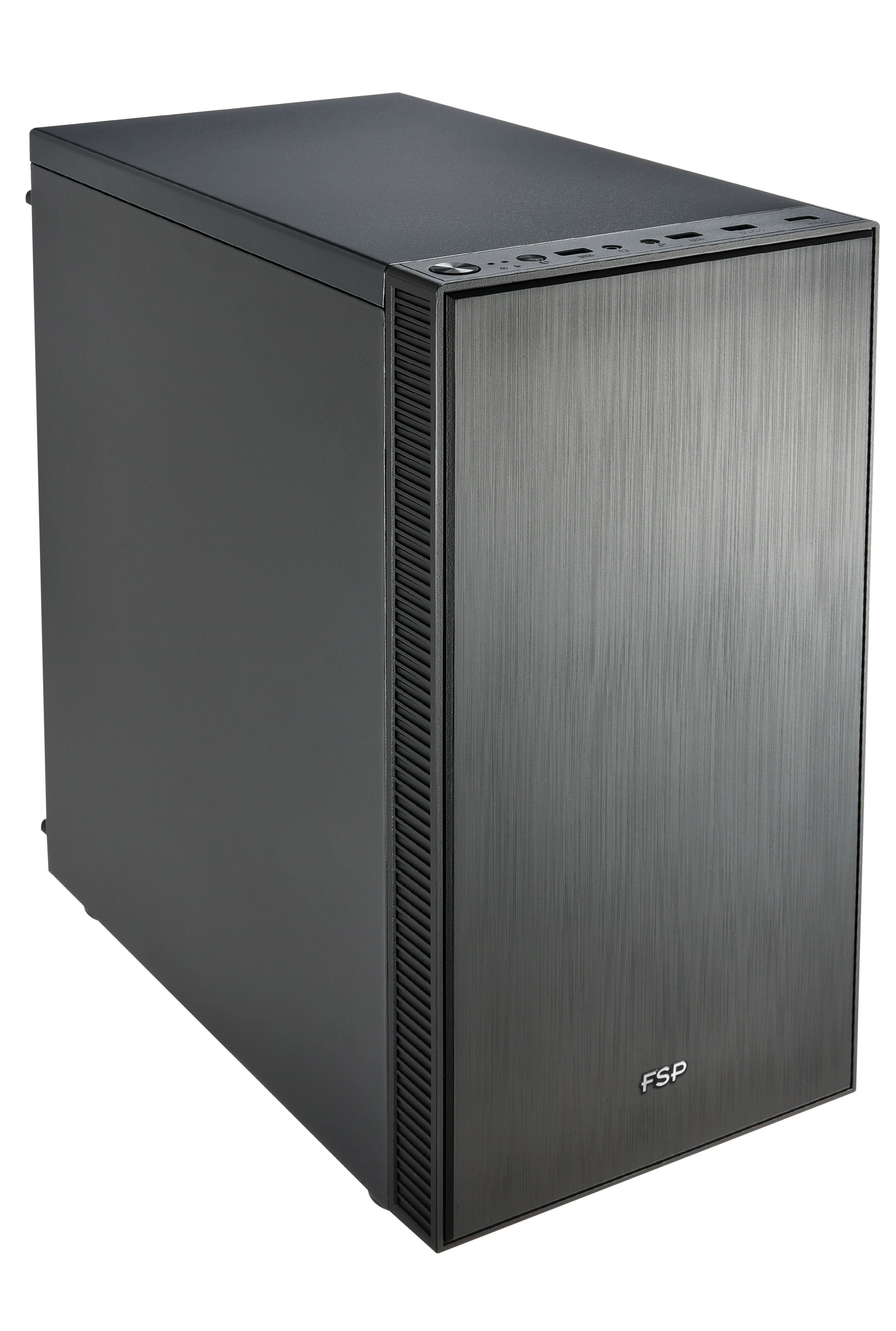 Kasë FSP CMT223S Silent, Mid Tower, e zezë