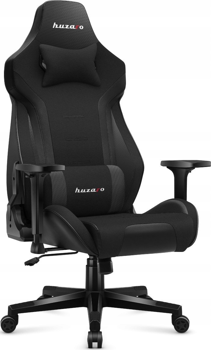 Karrige gaming Huzaro Force 7.6, ergonomike, deri 150kg, e zezë