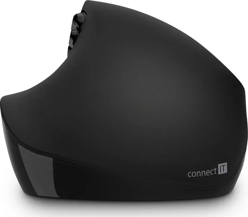 Maus ergonomik CONNECT IT for HEALTH DualMode, pa tela, 2400 DPI, i zi
