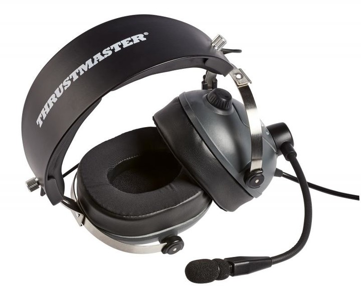 Kufje Thrustmaster T.Flight U.S. Air Force Edition, të hirta / zeza