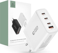 Karikues murale Tech-Protect Fast Strong NC100W GaN, 4 porta, PD 100W QC 3.0, i bardhë