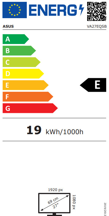 Monitor Asus VA27EQSB - LED 27", FullHD, i zi