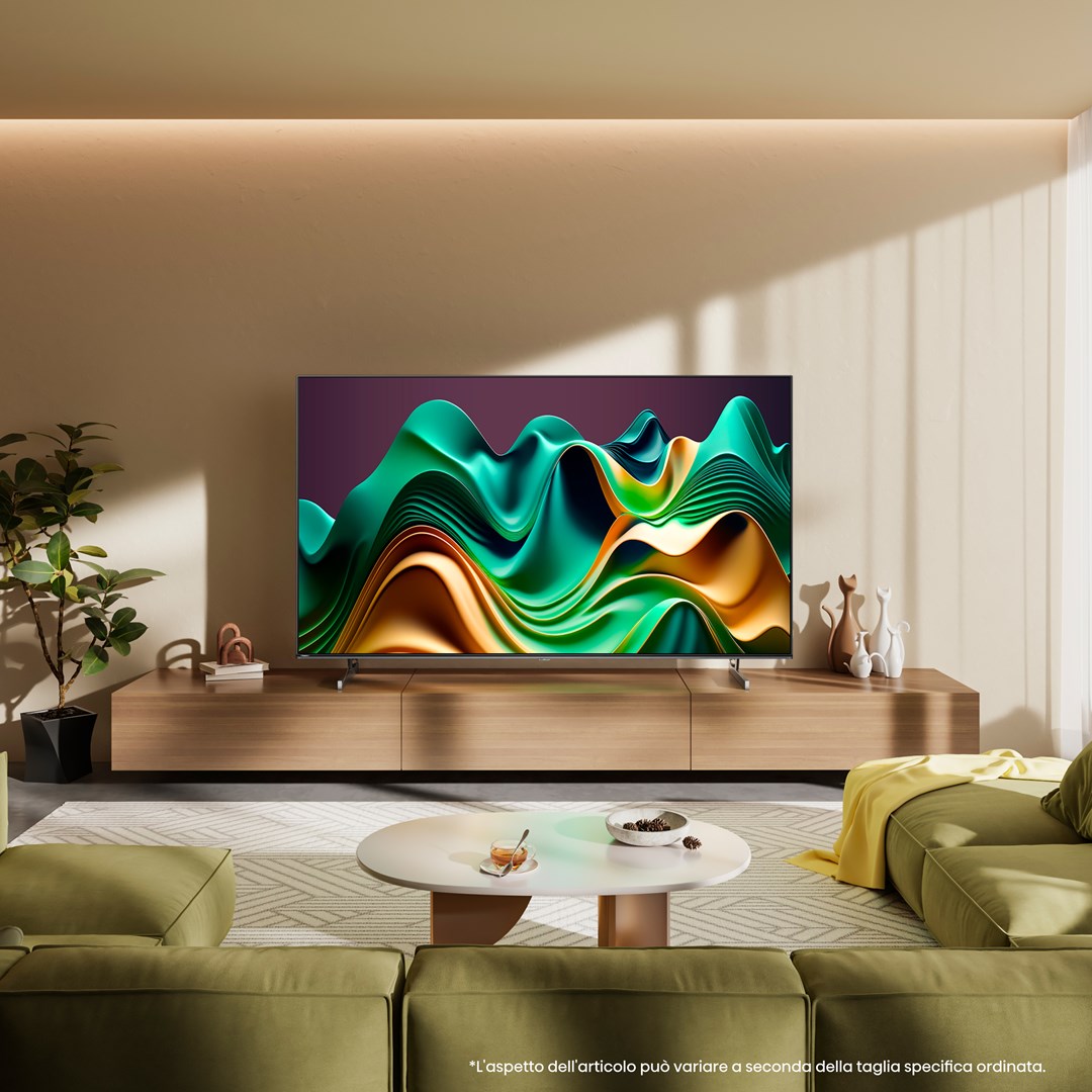 Televizor Hisense 65U6NQ, 65”, Mini-LED, 4K, i hirtë i errët