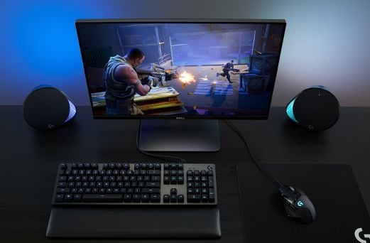 Altoparlantë Logitech LightSync G560, 2.1, 240W, Bluetooth, DTS:X Ultra, të zi