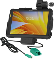 Dock karikues RAM Mounts Key Locking Power Data, me kyç sigurie, për pajisje mobile, i zi